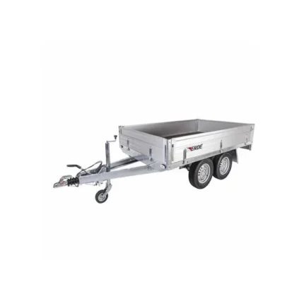 Aluminium-Pritschenwanne mit Rädern darunter, Baureihe XR 262 FR