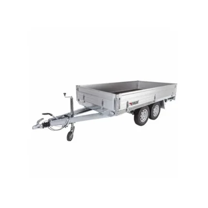 Aluminium-Pritschenwanne mit Rädern darunter, Baureihe XR 302 FR